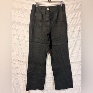 Quince European linen patch pocket pants